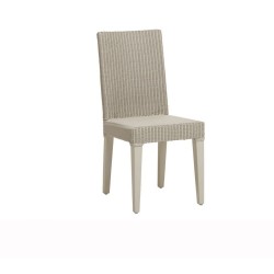 Chaise Bridget Loom teinte mastic sans coussin