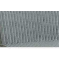 Chaise Bridget Loom teinte bleu gris sans coussin