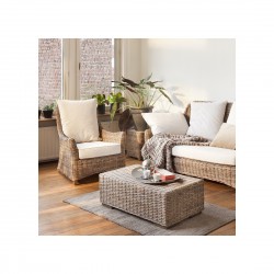 Fauteuil Manosque kooboo gris 