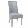 Chaise Lloyd Loom Josephine Bleu Gris IOD Design