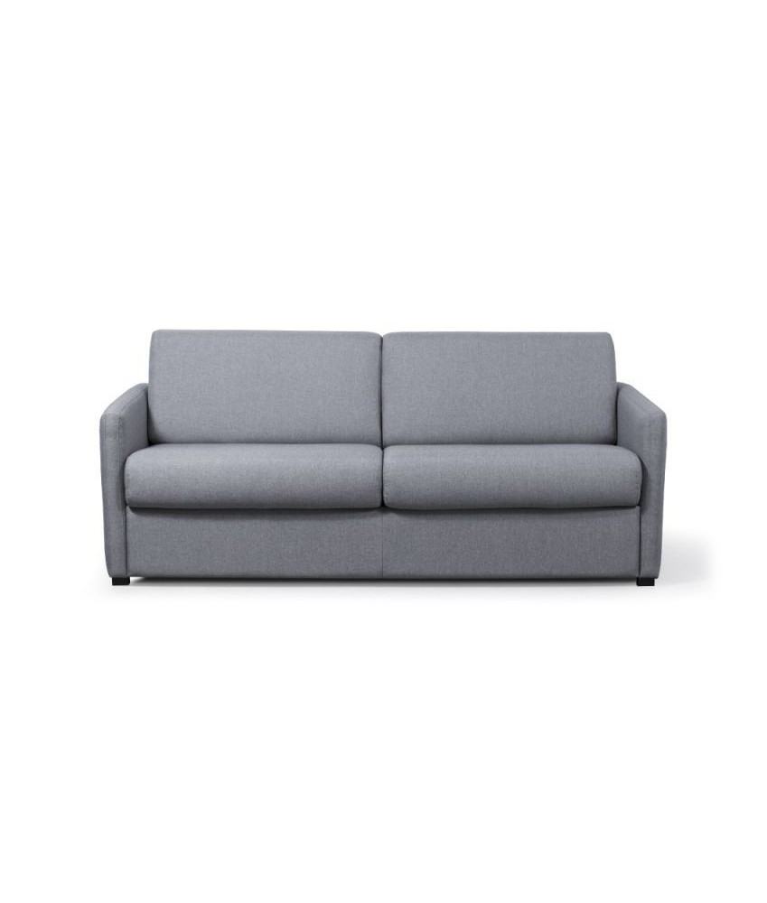 Canapé convertible système couchage express 3 places en tissu