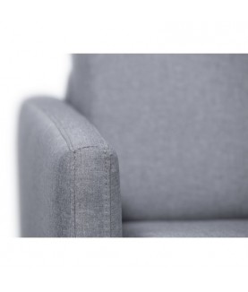 Canapé convertible système couchage express 3 places en tissu