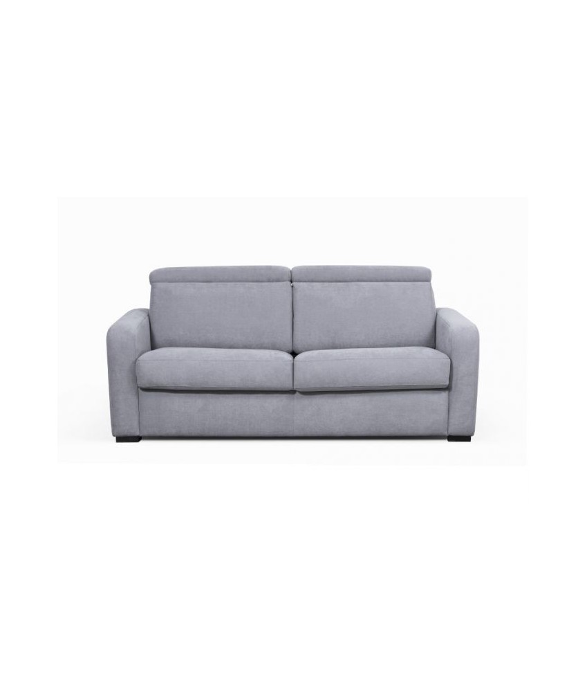 Canapé convertible système couchage express 3 places en tissu