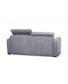 Canapé convertible système couchage express 3 places en tissu
