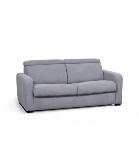 Canapé convertible système couchage express 3 places en tissu