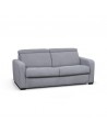Canapé convertible système couchage express 3 places en tissu