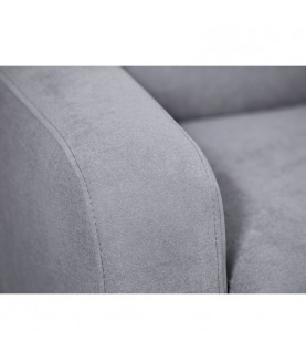 Canapé convertible système couchage express 3 places en tissu