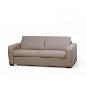 Lorenzo - Canapé convertible système couchage express 3 places en tissu