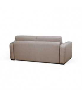 Lorenzo - Canapé convertible système couchage express 3 places en tissu