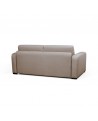 Lorenzo - Canapé convertible système couchage express 3 places en tissu