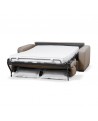 Lorenzo - Canapé convertible système couchage express 3 places en tissu
