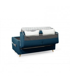 TALY - Canapé couchage rapide en tissu 3 places Mobilier du Jour