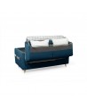 TALY - Canapé couchage rapide en tissu 3 places Mobilier du Jour