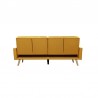 TAL - Canapé droit 3 places scandinave convertible en tissu Mobilier du Jour