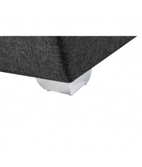 FLORENCIA - Canapé panoramique convertible avec 2 coffres en tissu - Mobilier du Jour