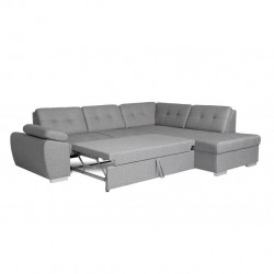 GAIA - Canapé d'angle convertible en tissu - Mobilier du Jour