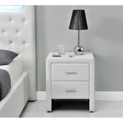 Dillo - Table de chevet en simili - Mobilier du Jour