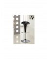 POP Lot de 2 tabourets de bar noir Contemporain L 44 x P 47 cm