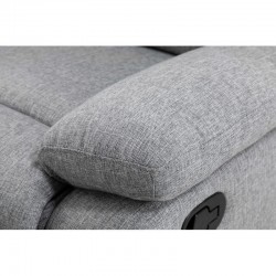 GLORIA - Canapé panoramique de relaxation 8 places en tissu - Mobilier du Jour