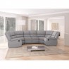 GLORIA - Canapé panoramique de relaxation 8 places en tissu - Mobilier du Jour