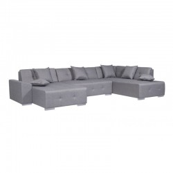 BELLY - Canapé d'angle panoramique en tissu - Mobilier du Jour