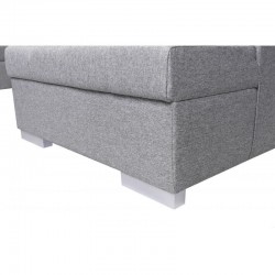 MILA - Canapé panoramique convertible en tissu