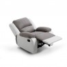 DETENDO - Fauteuil de relaxation manuel en microfibre et simili - Mobilier du Jour