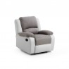 DETENDO - Fauteuil de relaxation manuel en microfibre et simili - Mobilier du Jour