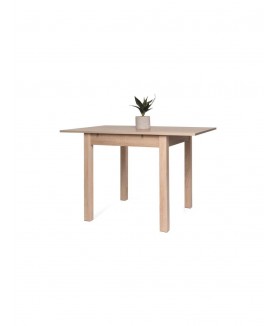 Nedsand Table à manger extensible de 4 à 6 personnes classique décor chêne - Mobilier du Jour