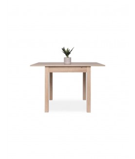 Nedsand Table à manger extensible de 4 à 6 personnes classique décor chêne - Mobilier du Jour