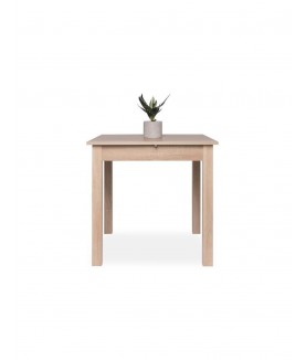 Nedsand Table à manger extensible de 4 à 6 personnes classique décor chêne - Mobilier du Jour