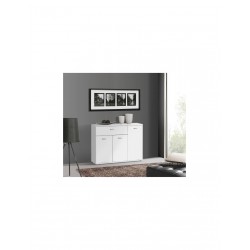 SUZY Buffet bas contemporain blanc - Mobilier du Jour