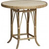Table guéridon en rotin Eugénie 