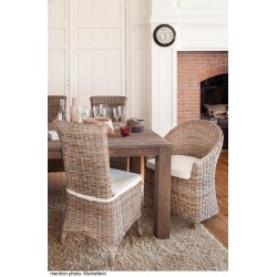 Bridge de table Romain kooboo gris avec coussin